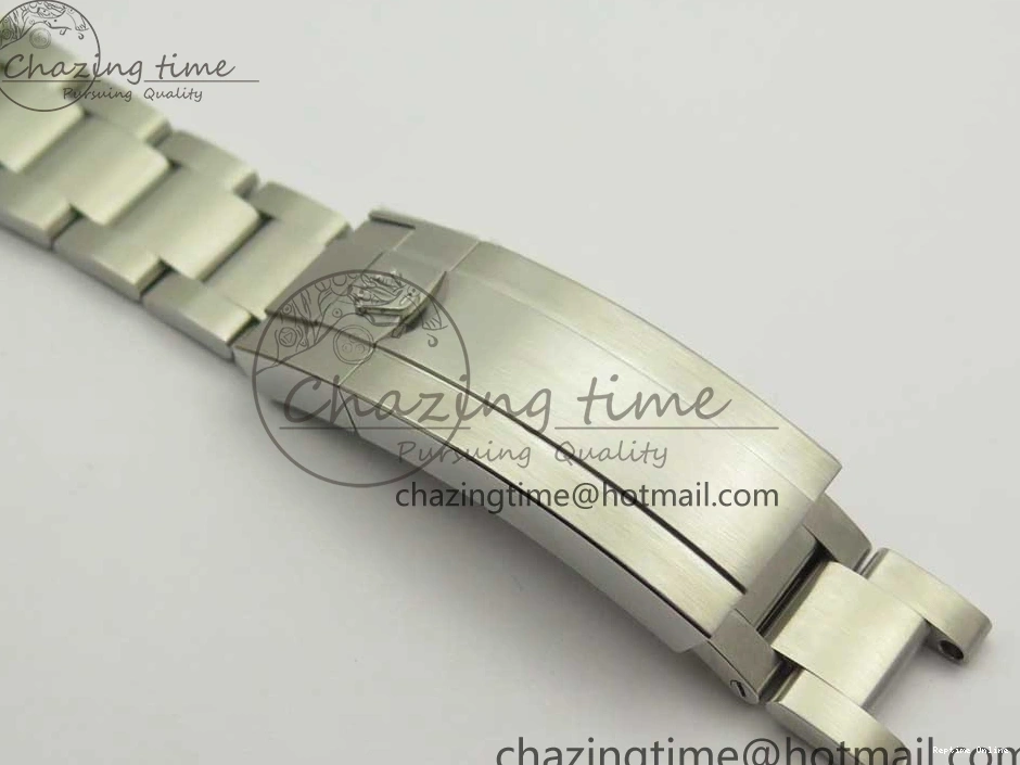 0504 GoAnywhere Submariner Black Diamond Bezel SS GSF Best Edition Black Dial On SS Bracelet A 3270